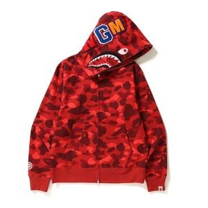 Bape hoddie size medium